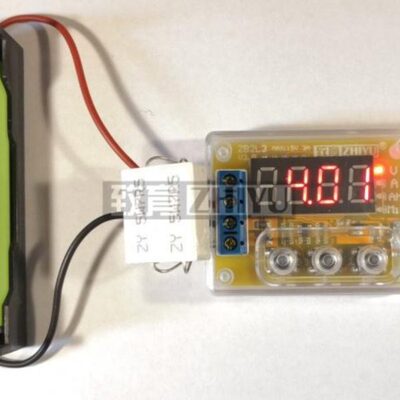 ZB2L3 V3电池容量测试仪外接负载1.2-12V电池18650测试3A成品带壳