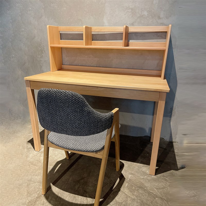 榉木小书架 g学生简约现代桌面置物架 作业收纳 办公室收纳架