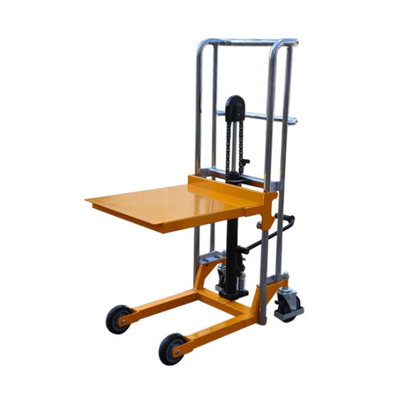 手动平台b车液压350KG 移动升降平台液压模具台小型手推装卸平板