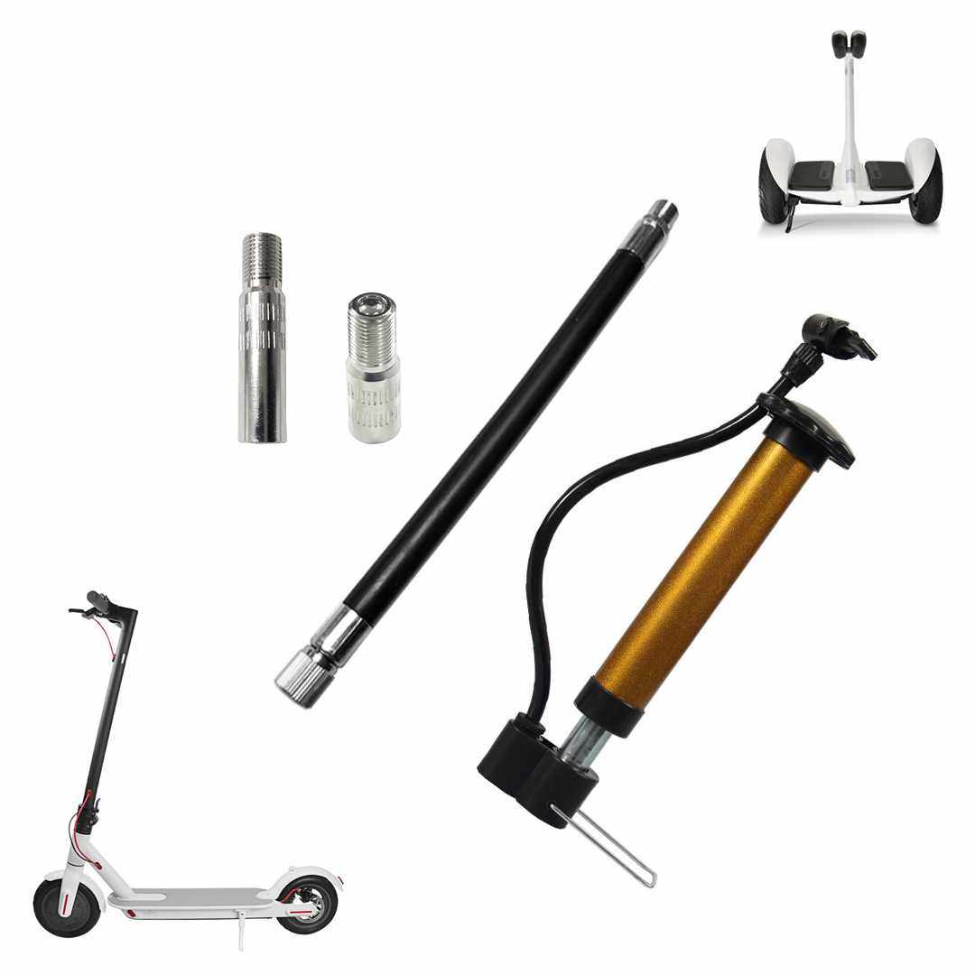 适用于M365电动滑板车平衡车充气嘴加长充气管1s/pro打气配件独轮