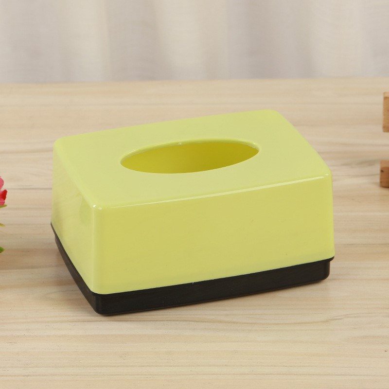 简约小号抽纸盒家用餐厅饭店宾馆用长方形纸巾盒塑料X加厚餐巾纸