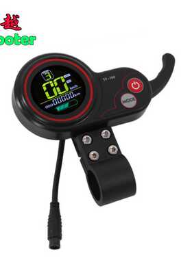 10寸电动滑板车仪表控制器 KUGOO M4 TF100指勾转把速度显示仪表