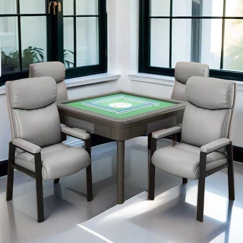 麻将椅棋牌室靠背舒适久坐会议凳子麻将馆家用办公椅子打麻将专用