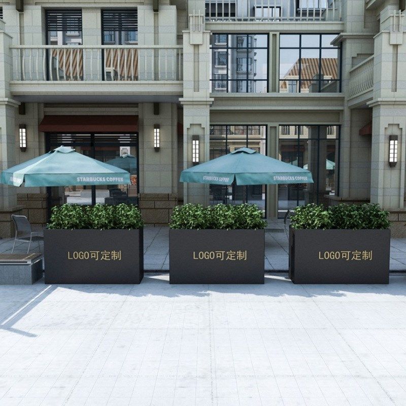 不锈钢花槽室外庭k院种植花架铁艺户外花箱组合围栏隔断广场花坛,商业/办公家具,花坛/花箱,淘宝优惠券,粉丝福利购,淘宝优惠卷