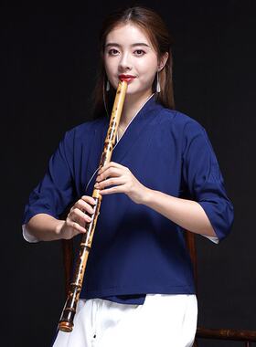 湛文兵箫专业演奏古风萧乐器八孔洞箫六高级萧笛g调f吹箫长潇初学