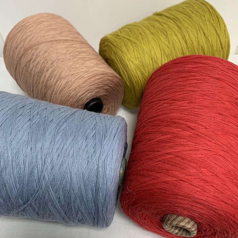 5股100%棉蕾丝手编中粗毛线春夏季多股棉线衣服桃淘乐W手工编织di