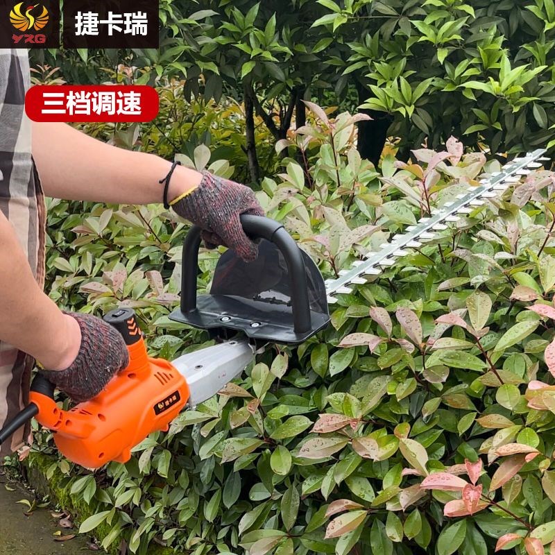 捷卡瑞专业级锂电绿篱p机直驱无刷电机充电式电动茶叶修剪机背负