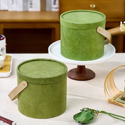 2025新款端午节抱o抱桶定制杜邦礼盒纸盒高档粽子礼品包装盒空盒