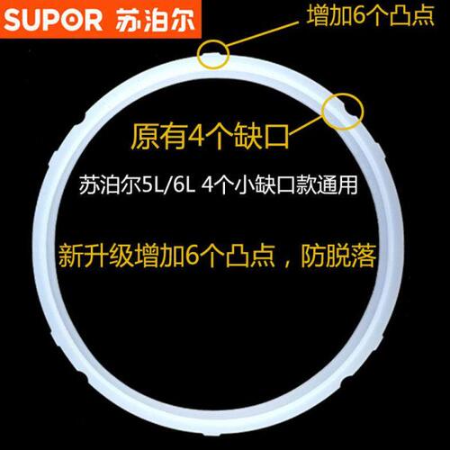 Y-密封圈苏泊尔电压力锅原厂Y60W10电高压锅SBC皮圈11配件胶圈CD0