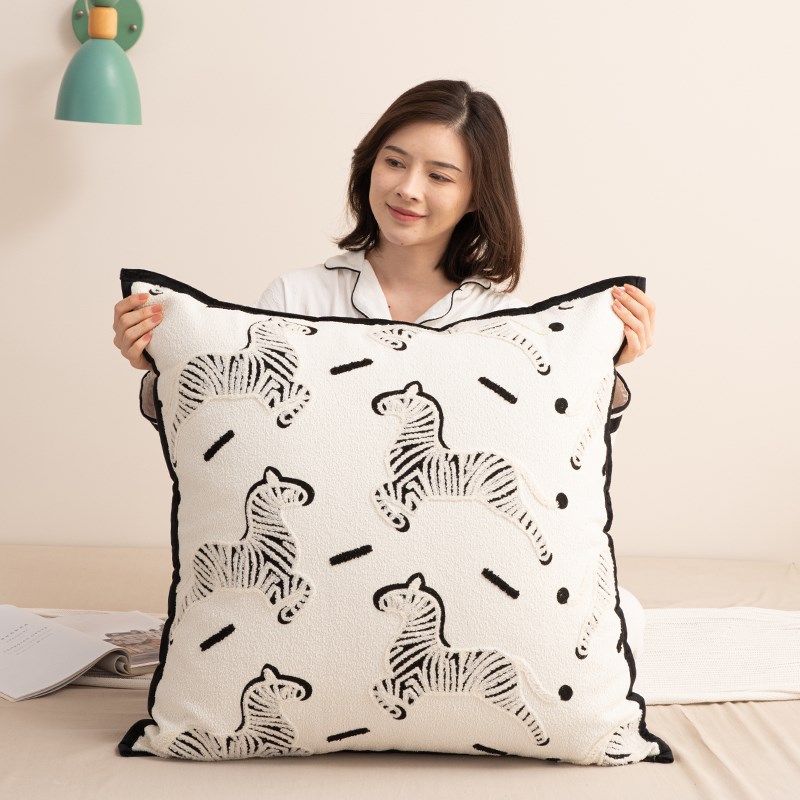 好看搭配抱枕靠垫沙发客r厅创意北欧轻奢高级感靠枕套超大号靠背