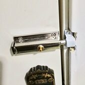 老式 销门扣插销弹簧卫生间门栓 门锁扣不锈钢门自动门窗小明装