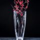 透明插花水晶花瓶花瓶BO现代简约玻璃花瓶EMI时尚 克H进口摆件A捷