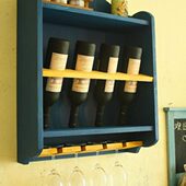 修红酒杯架酒柜酒架定制悬挂 酒吧家用装 酒架酒杯架壁挂式 吧台新款