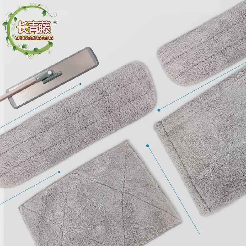 拖布家用懒人拖布替换布免手洗拖把头可免手洗R吸水拖地布加地拖