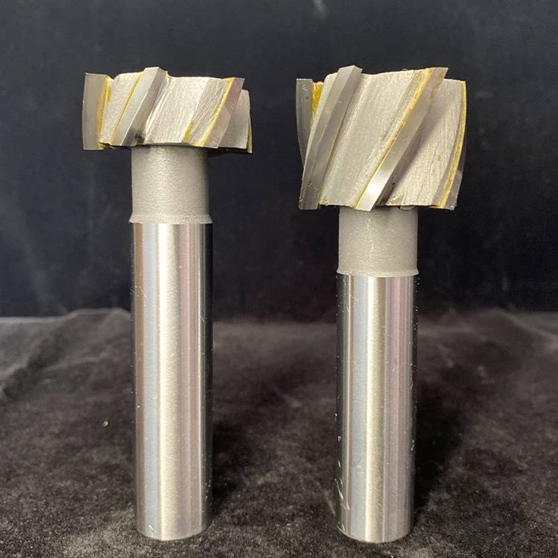 刀螺刀旋T型铣T型刀直柄螺旋刃t形FT型槽铣刀螺旋槽铣刀YG8