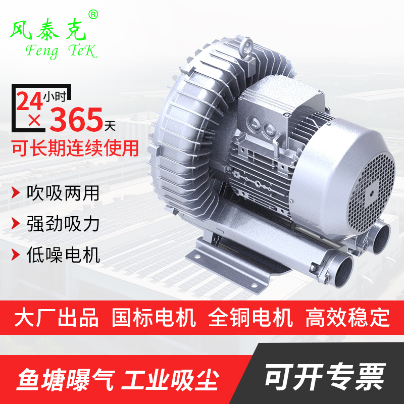 风泰克高压旋涡风机强力涡轮气泵