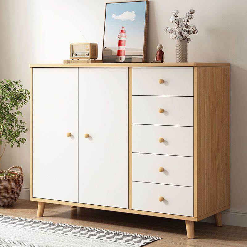 餐边柜厨房收纳碗柜家用客厅简约靠墙储物柜卧室抽屉式收纳五斗柜