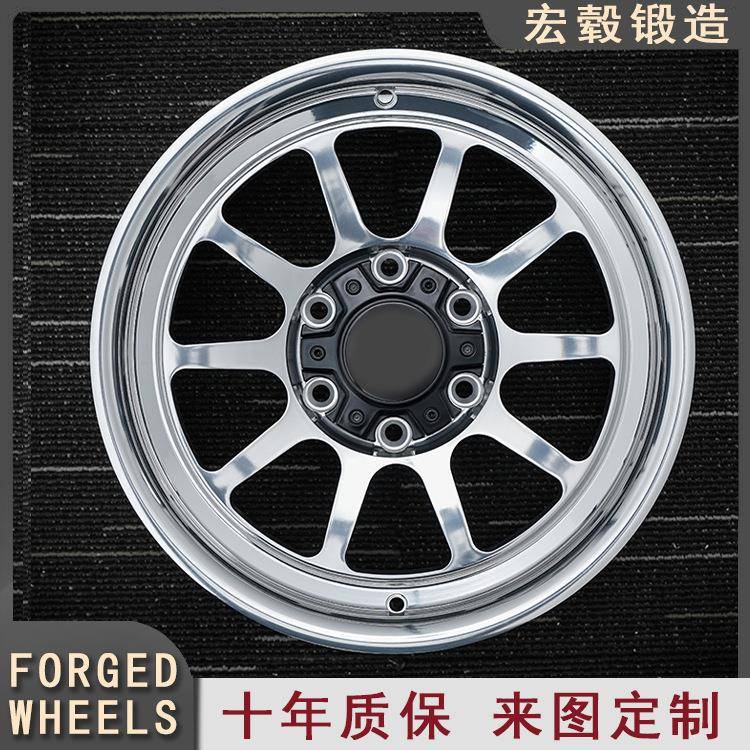 宏毂锻造轮毂改装17/18/19/20/21/22寸铝合金6061-T6适用于全车型