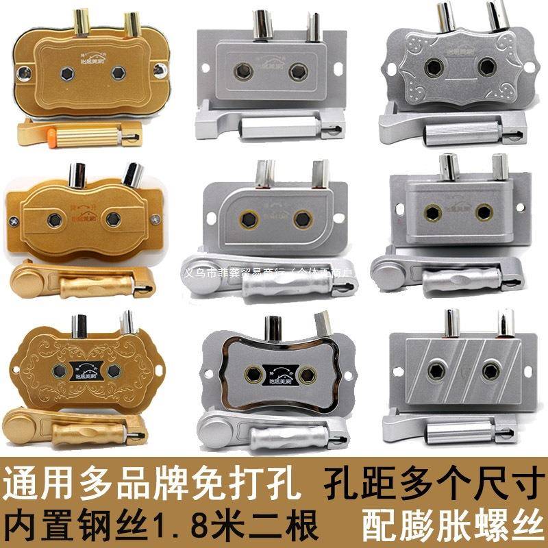 阳台晾衣架升降手摇器双杆室内通用摇杆老式维修免打孔配件内钢丝