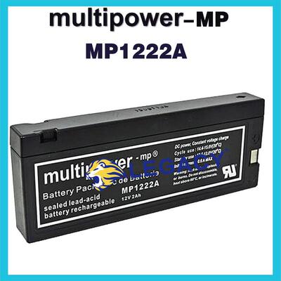 德国MULTIPOWER蓄电池MP1222A12V2.0AH应急设备电池