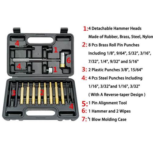 AR15M4M16Glock多功能拆卸工具箱套装GunsmithingPunch