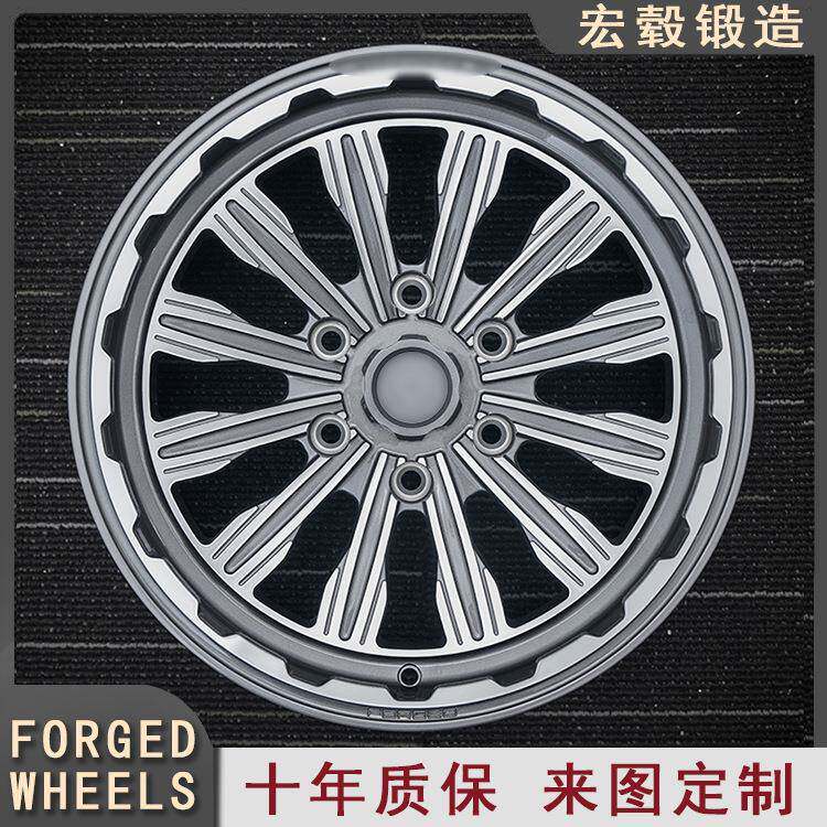 宏毂锻造轮毂改装17/18/19/20/21/22寸铝合金6061-T6适用于全车型
