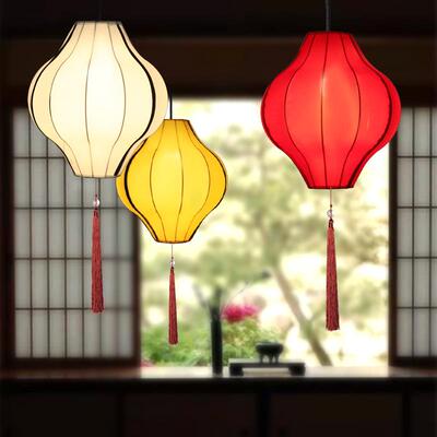 中式异型灯笼复古个性古典国风吊灯饭店餐厅仿古创意宫灯街道灯笼