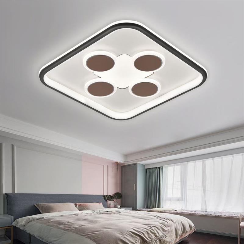 新款超薄LED吸顶灯长方形大气客厅灯简约现代卧室灯书房过道灯具