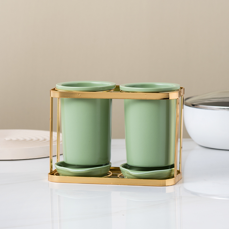 千汇居筷子置物架家用筷子桶沥水筷子筒壁挂式厨S房收纳盒筷篓筷