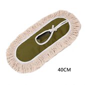 酒店拖把头大堂尘推替换布棉线铁架布湿拖不掉毛墩布头加厚拖把头