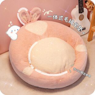 榻榻米地毯坐垫地上地板可爱屁垫卧室懒人坐墩地台飘窗圆形小蒲团
