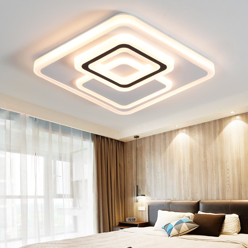 led吸顶灯客厅灯大灯房间卧室灯北欧灯具现代简约大气走廊过道灯