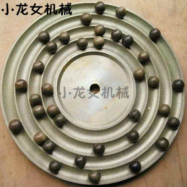 调速细磨机压珠机磨盘精细磨盘圆珠定型轮玉石玛瑙木珠金刚石砂轮