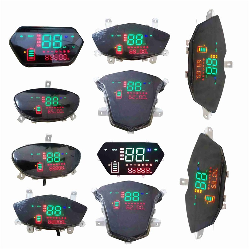 电动车仪表正负控通用一线通液晶LED支持蓝德改装显示器仪表盘