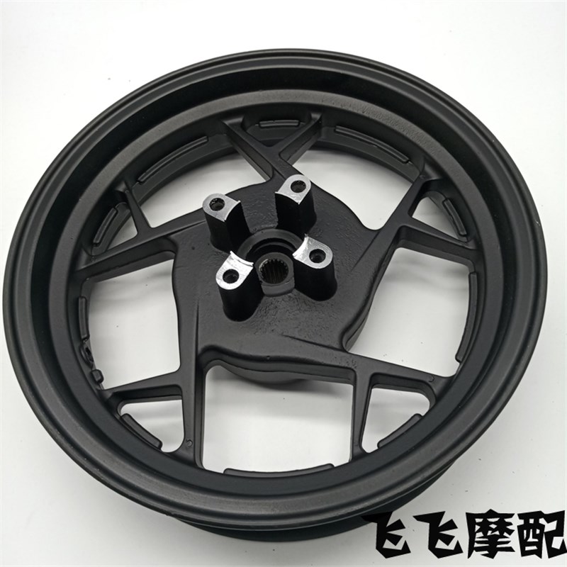 适用马杰斯特摩托车钢圈T2T3T5T8T9骠骑猎鹰15013寸前后钢圈轮毂