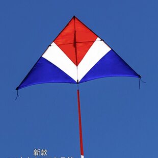 三晋开元风筝伞布大v三角544微风易飞碳素杆大人专用初学2024新款