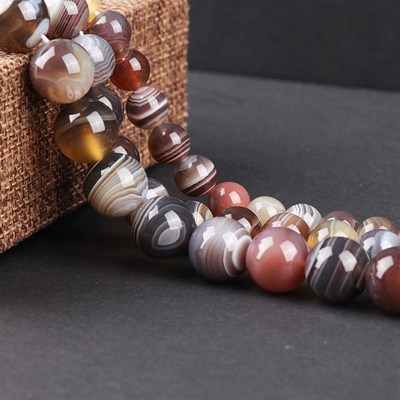 波斯湾缠丝玛瑙串珠散珠子配饰手工水晶手链项链饰品珠子配件材料