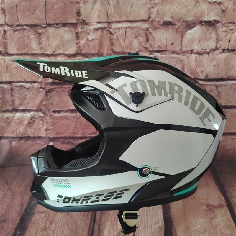 瑕疵处理越野头盔山地自行车头盔卡丁车头盔速降儿童少年沙滩头盔