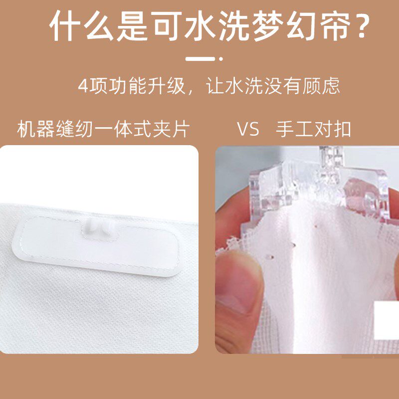 机洗款电动梦幻帘手动2024新款窗帘米家天猫竖百叶垂直帘客厅阳台