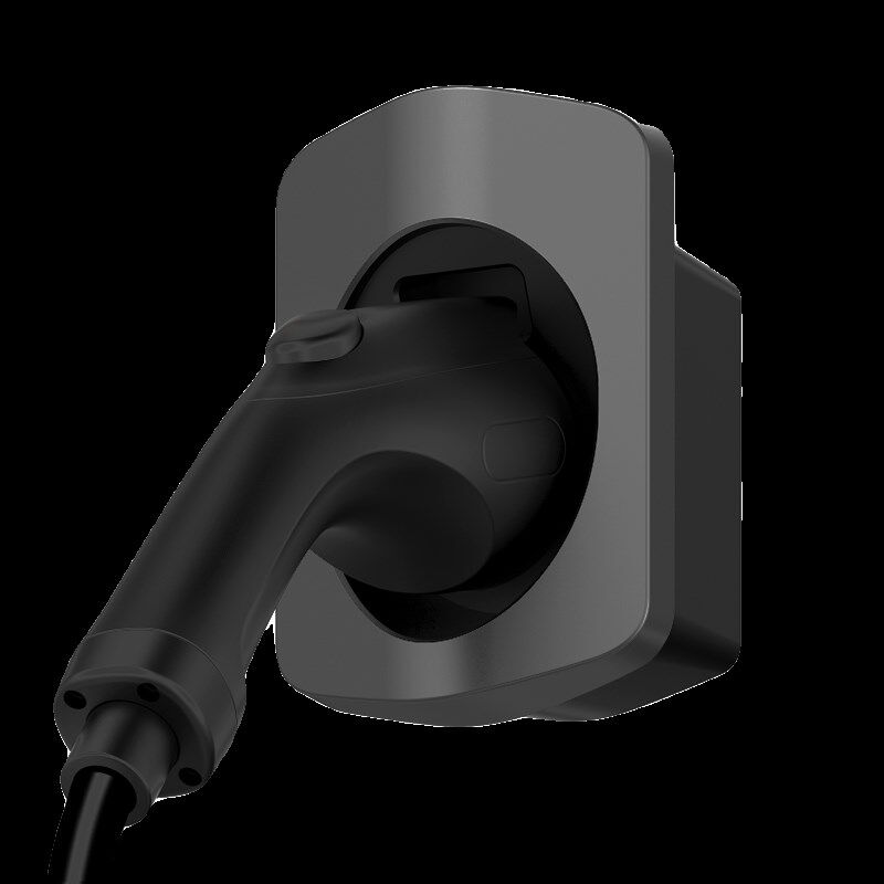 RIYS充电枪头枪座桩线挂钩挂架 TESLA座固定支架电动汽车插座器