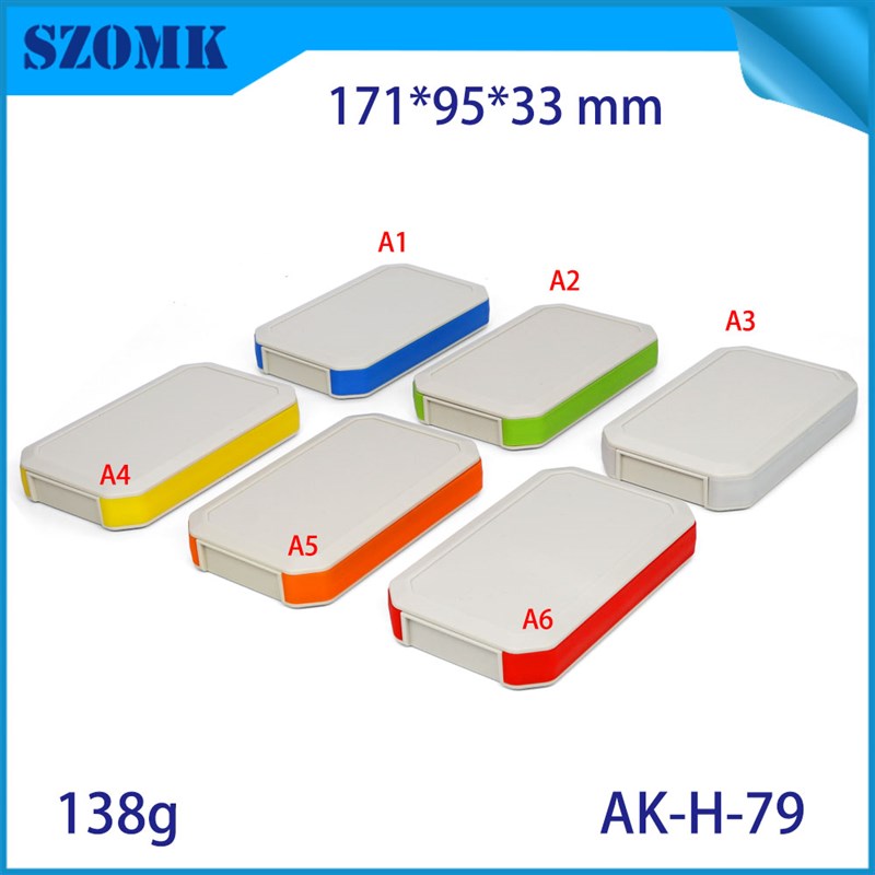 防水外壳塑料ABS电源接头锂电池监控盒户外密封透明壳子过线盒H79