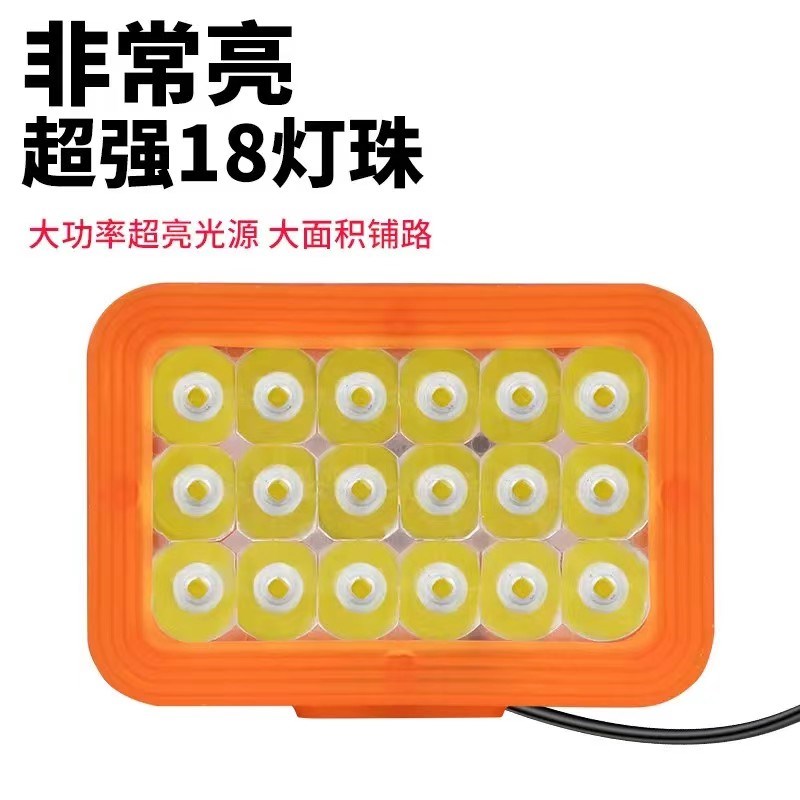 超亮led车灯电动摩托车灯改装外置大灯 12v80V三轮电瓶车强光大灯