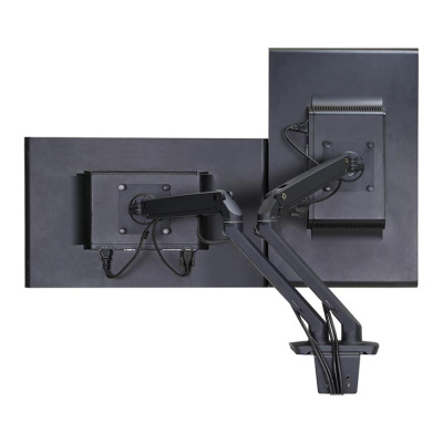 Ergotron爱格升台式显示器双拼支架可旋转电脑摇臂支架45-496-224