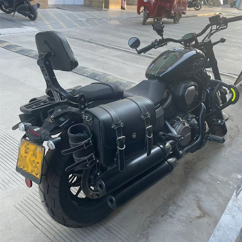 适用春风450CLC250机车快拆边包覆古边箱折叠靠背货架尾包改装