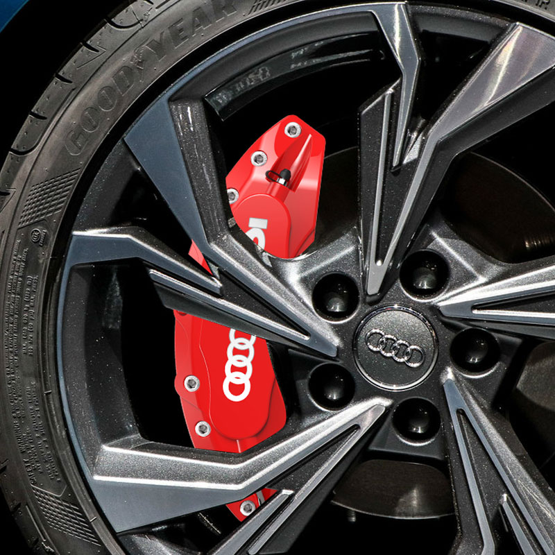 适用于奥迪刹车卡钳罩A3/A4l/A5/A6l/A7/Q2Q3Q5/TT轮毂改装鲍鱼罩