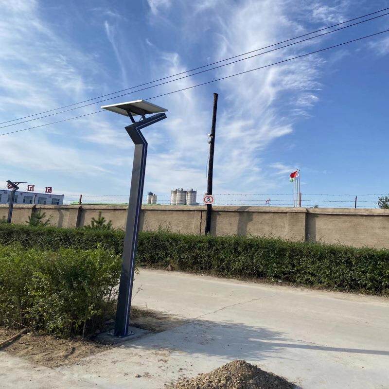 庭院灯户外铝型材景观灯柱7字了字太阳能小区路灯公园3米草坪灯