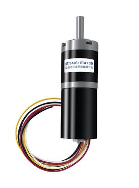 28-2838无刷直流行星齿轮减速电机12v24v内置驱动调速低速微型小