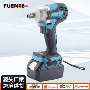 大扭力电动扳手套装外贸多功能锂电扳手大功率汽修风炮起子机