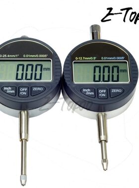 Etopoo荣誉出品0-25.4mm 0.001mm电子数显百分表 千分表 送后耳