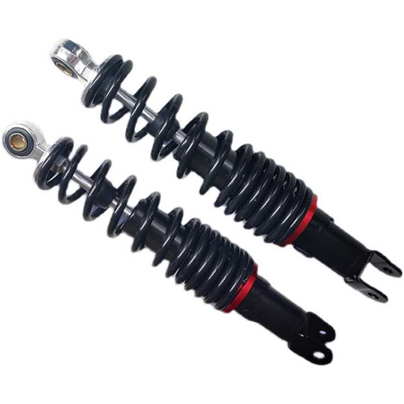 踏板摩托车后减震电摩改装叉口减震器125助力车女士燃油车双减震